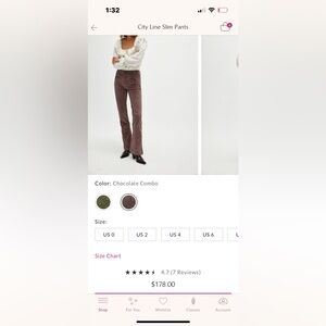 Free People City Line Pants